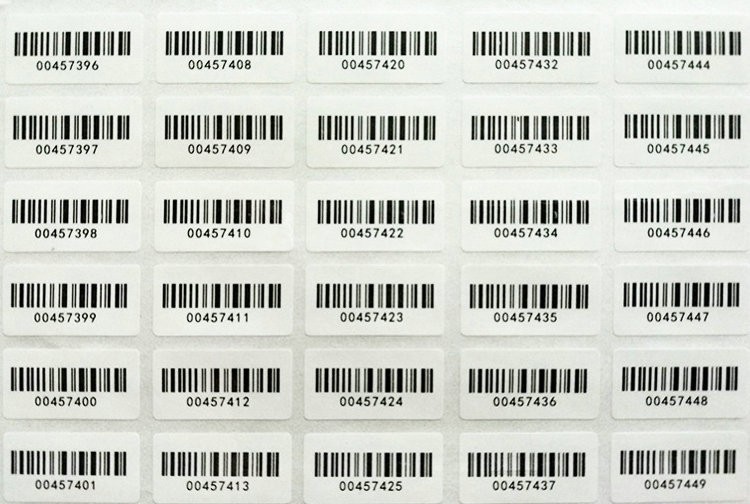 條碼不干膠標簽紙 條碼不干膠標簽紙